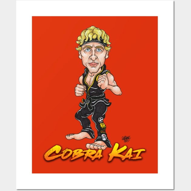 Karate Bro Wall Art by Ash Camac Illo